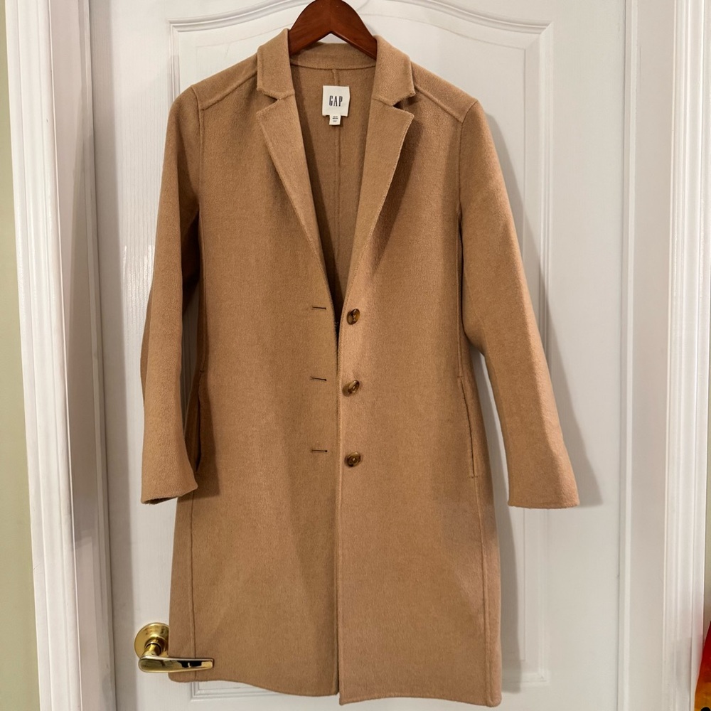 GAP Tan Women's Wool Coat